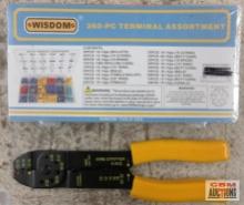 Wisdom 07-TA360-1 360pc Terminal Assortment Wire Strippers