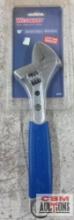 Westward 1NYC9 10" Adjustable Wrench, Drop Forged, Heat Treated Alloy Steel