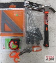 Tool Choice 17694 25' x 1" Tape Measure High Visibility 812 Neon Orange Power Cutter Unbranded 3461