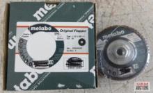 Metabo 629464000 Original Flapper Disc ZA40, 4-1/2" x 5/8" - 11, 40 Grit, Type 27 - Set of 5