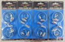 Cal-Hawk CAPHC6 6pc Hose Clamp Set - Set of 4 2pc 1/2" to 1-1/4" 2pc 7/32" to 5/8"... 2pc 1-5/16" to