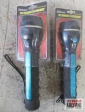 Super Value 3D Rubber Flashlight - Set of 2