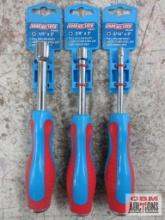 Channellock N316CB 3/16" x 3" Nutdriver, 6pt Channellock N380CB 3/8" x 3" Nutdriver, 6pt Channellock