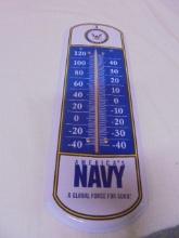 United States Navy Metal Thermometer