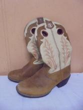 Pair of Boy's Tony Llama Cowboy Boots