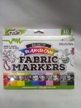 Rainbow Fabric Markers