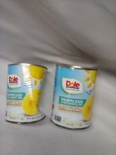 Dole Pineapple slices in 100% juice
