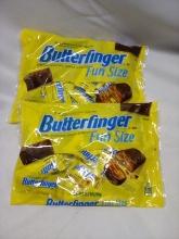 Butterfinger Fun Size Bags. Qty 2.