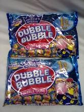 2 Dubble Bubble Original Bubble Gum 1Lb Bags