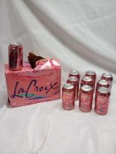 Pack of 10 LaCroix 12FlOz Cans- Razz Cranberry