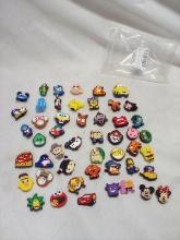 50 Pack of Various Croc Charms