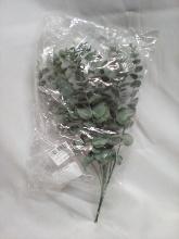 9Pc Pack of 14”T Artificial Eucalyptus Stems