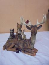 Buck Deer &Animal Statue