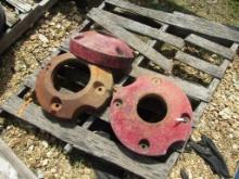 (3) Farmall Wheel Weights