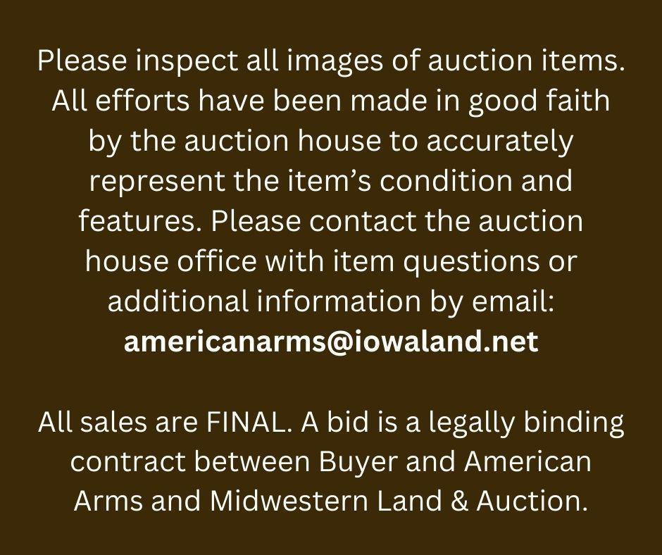 INFORMATION ONLY - DO NOT BID ON THIS LOT
