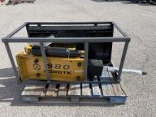 UNUSED Skid-Steer AGT 680 Hydraulic Hammer w/Bits