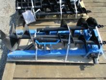 BLUE SKIDSTEER  PHD W 3 AUGERS