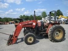 CASE IH C50 TRACTOR W LOADER