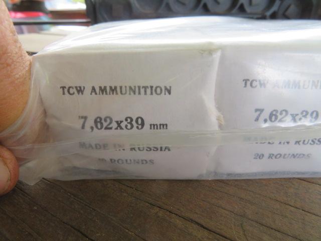 7.62x39mm Ammo - 1000 rounds