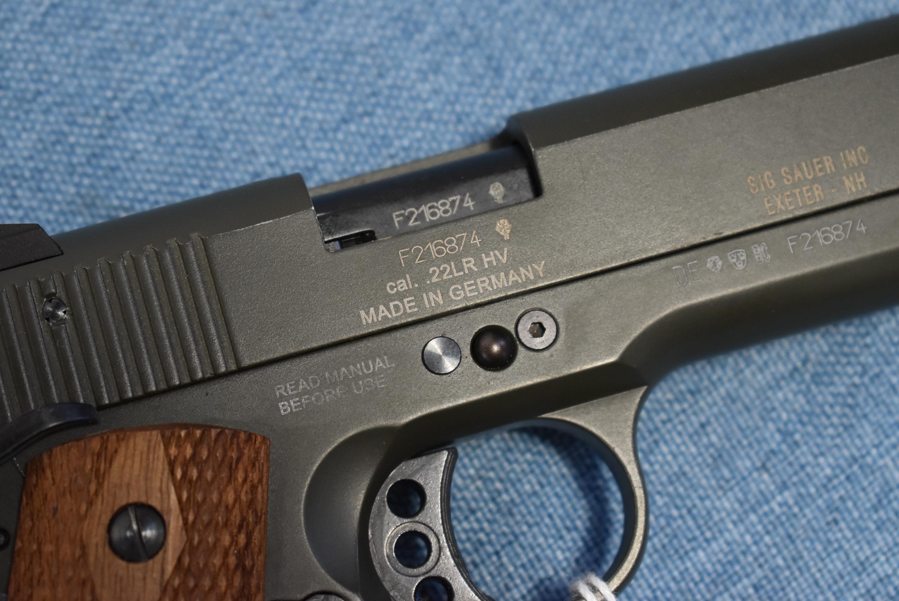 FIREARM/GUN SIG 1911-22 !! H 320