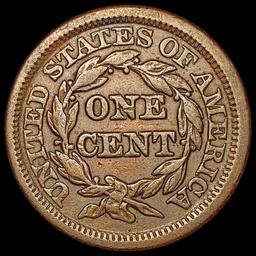 1848 Braided Hair Large Cent NEARLY UNCIRCULATED