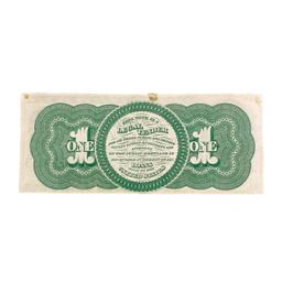 1862 $1 ONE DOLLAR LT UNITED STATES NOTE UNC