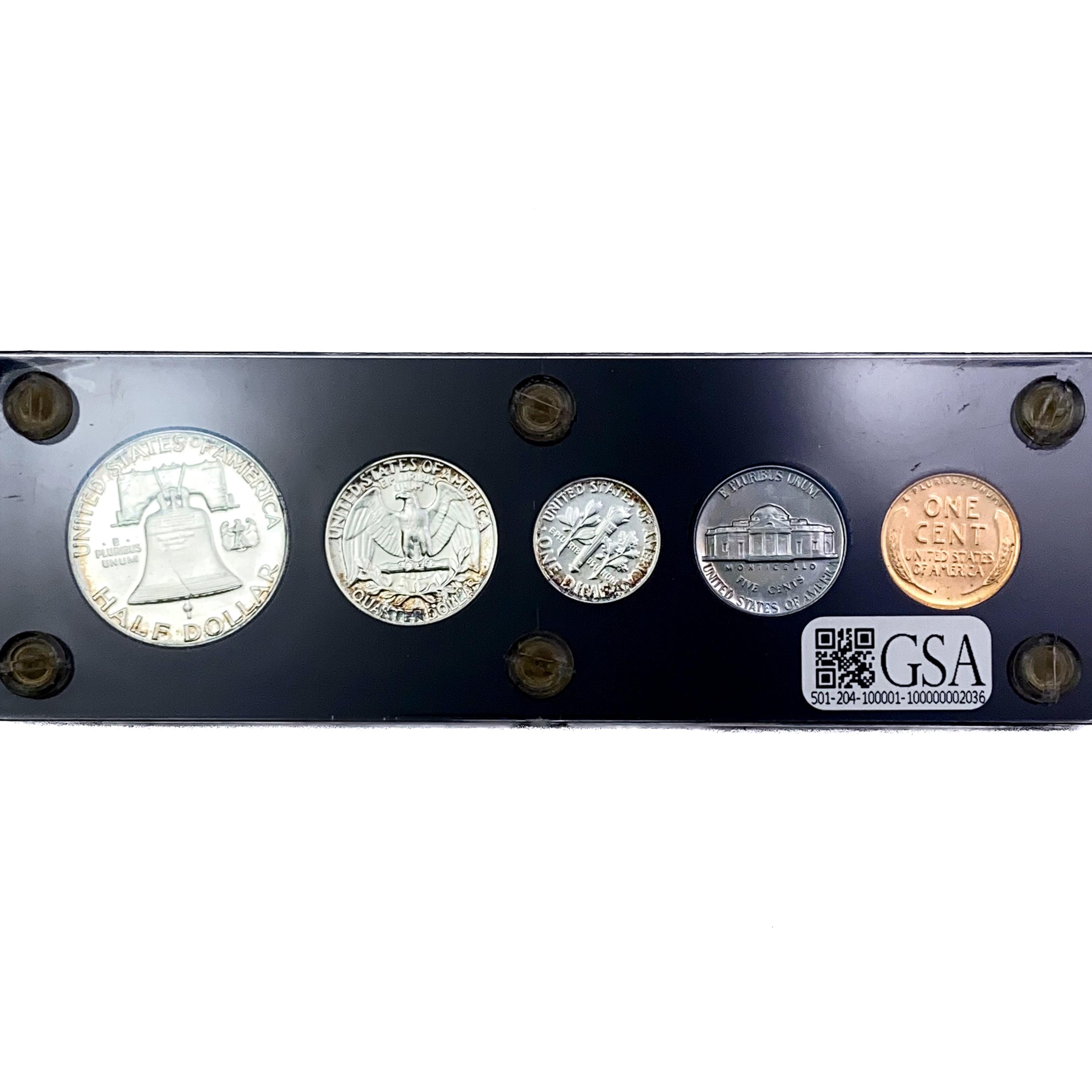 1952 US Proof Mint Set [5 Coins]