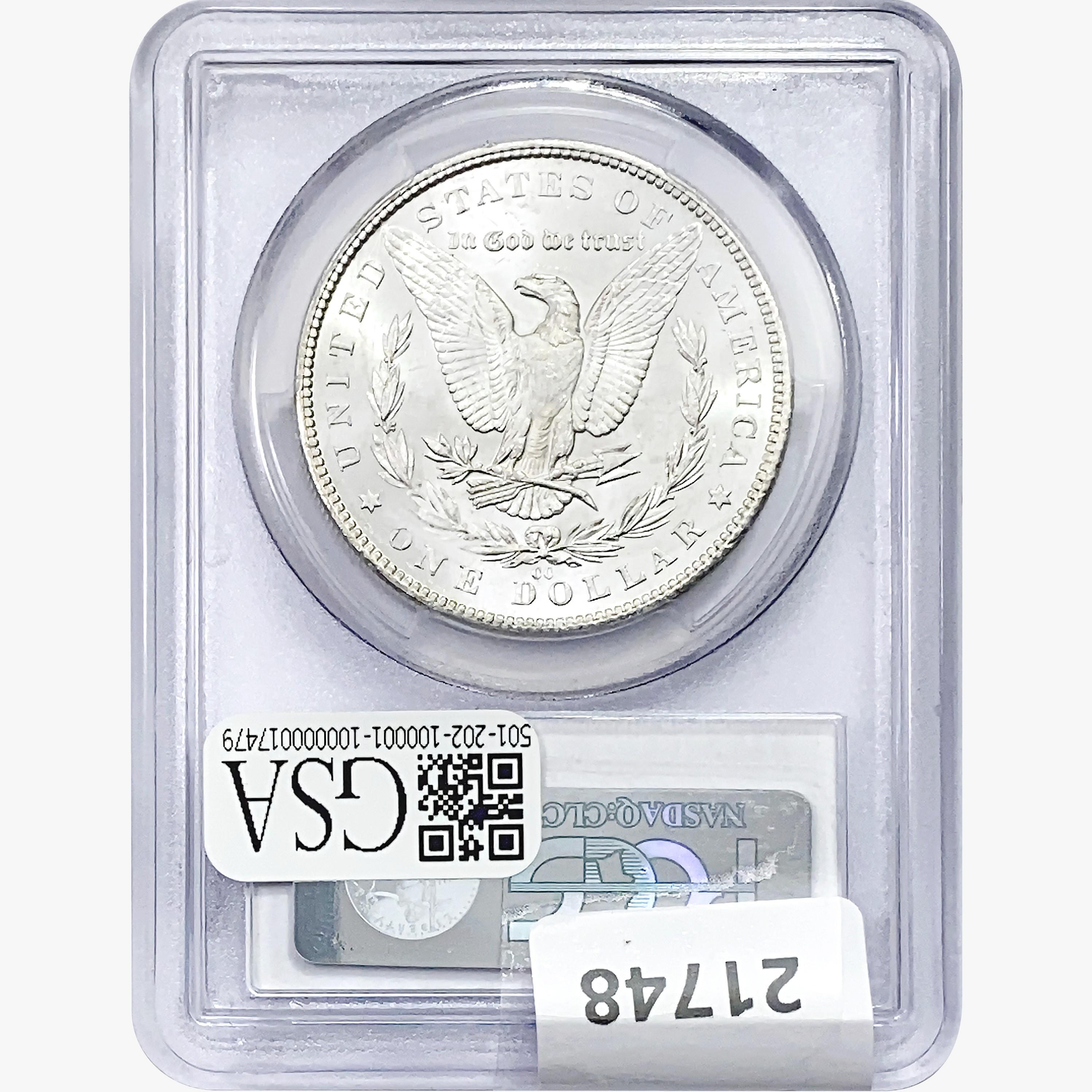 1884-CC Morgan Silver Dollar PCGS MS63 Littleton S