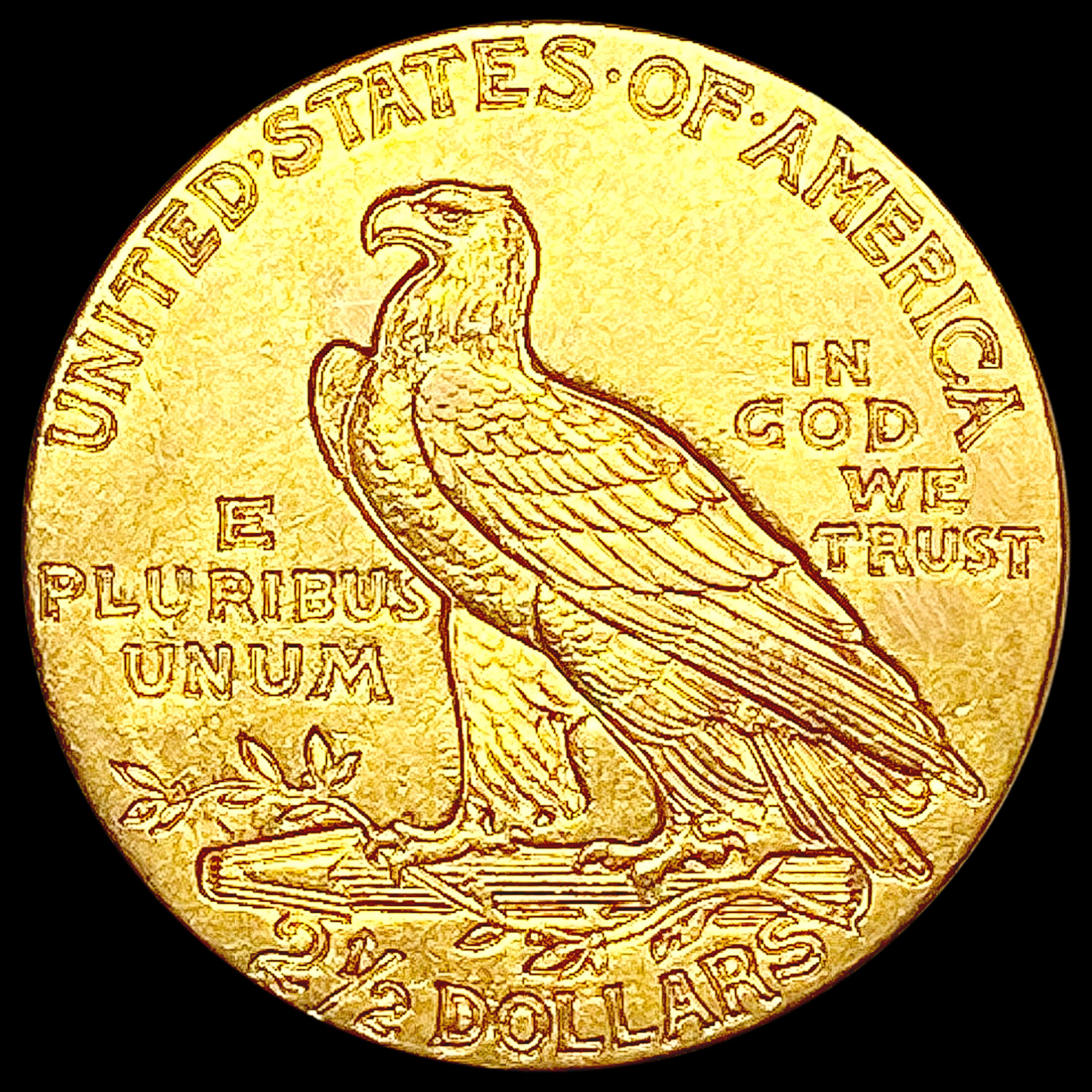 1910 $2.50 Gold Quarter Eagle CLOSELY UNCIRCULATED