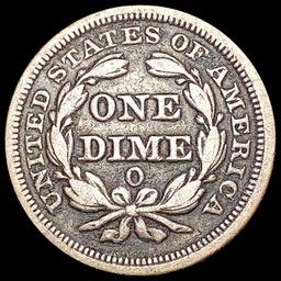 1857-O Seated Liberty Dime LIGHTLY CIRCULATED