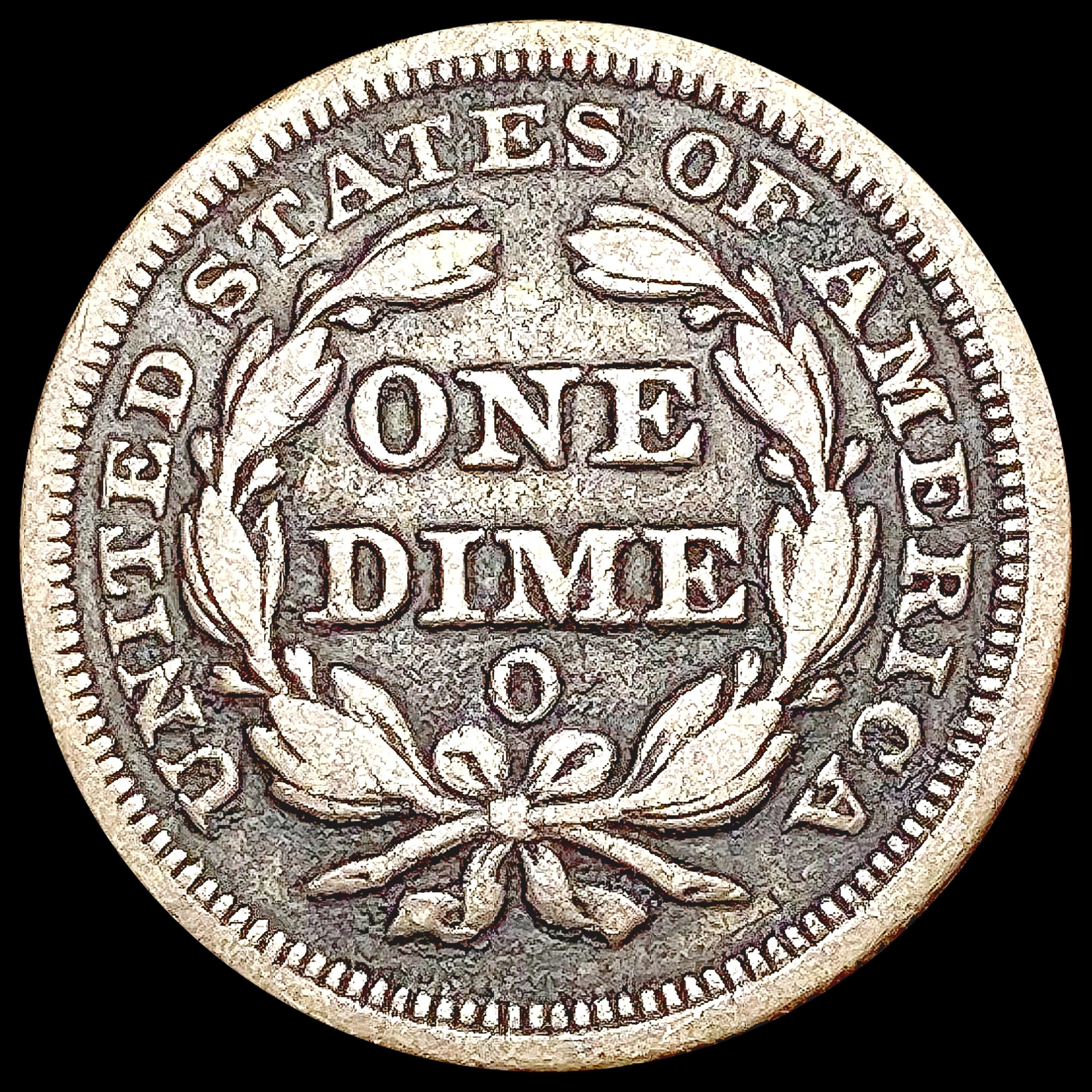1857-O Seated Liberty Dime LIGHTLY CIRCULATED