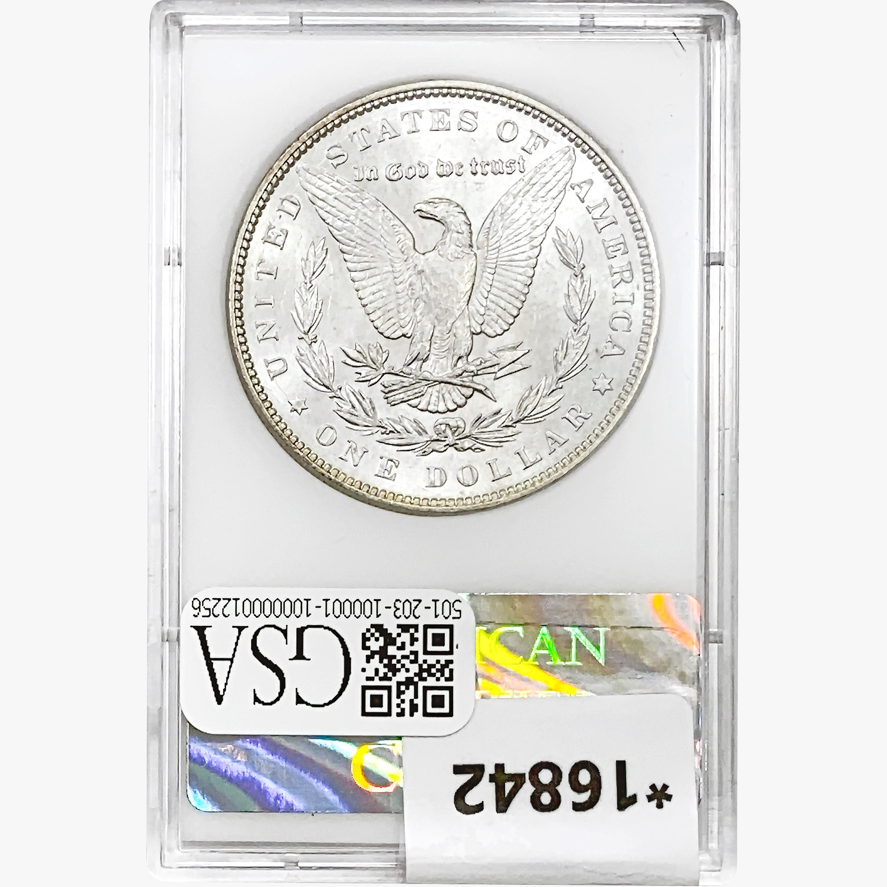1887 Morgan Silver Dollar ACC MS63