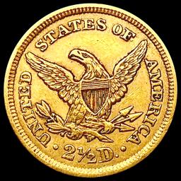 1855 $2.50 Gold Quarter Eagle CLOSELY UNCIRCULATED