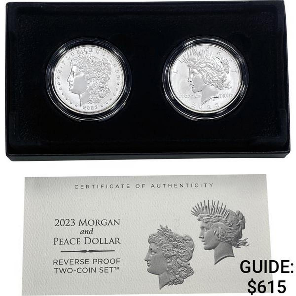 2023 Morgan and Peace Dollar Rev. Proof Set [2 Coi