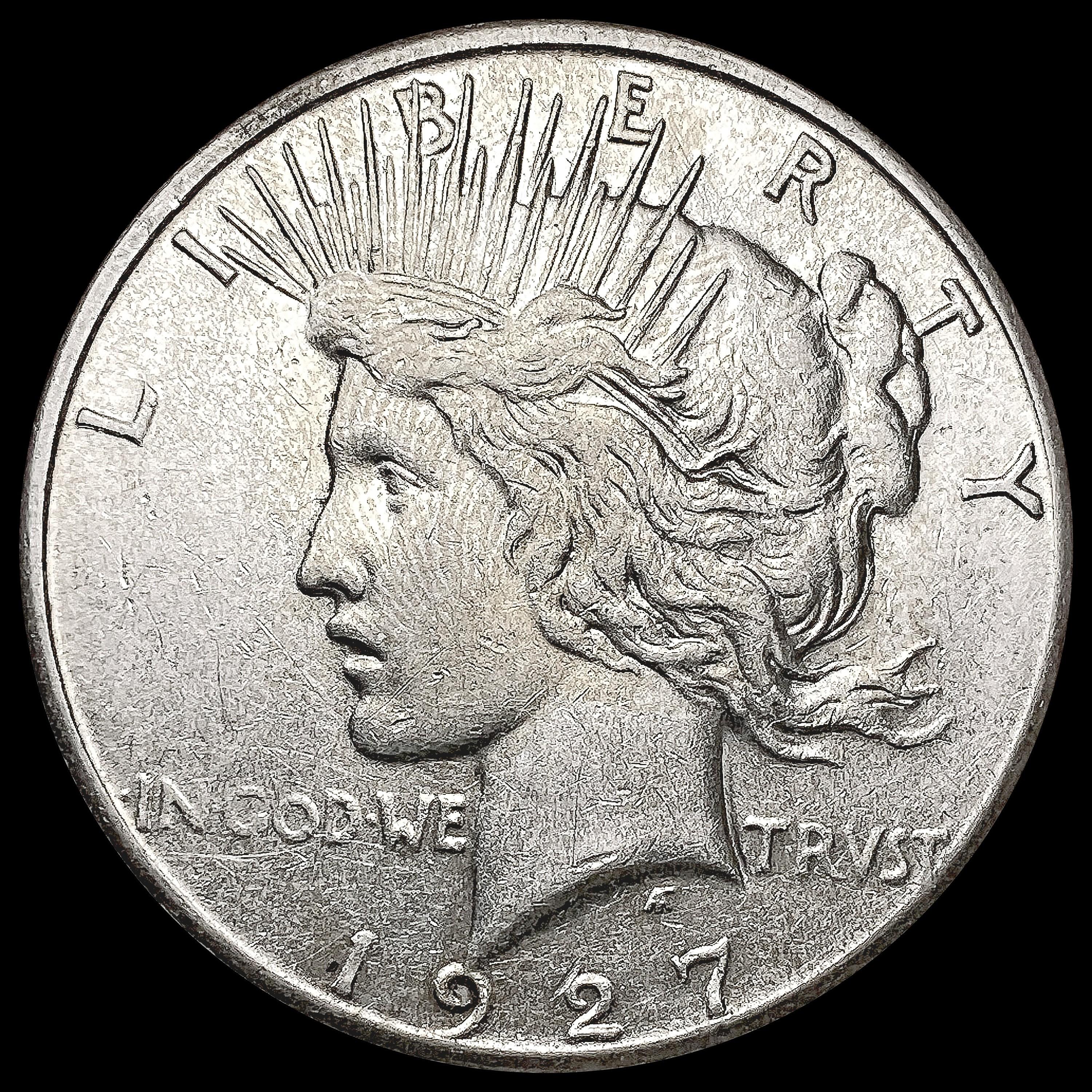 1927-S Silver Peace Dollar CLOSELY UNCIRCULATED