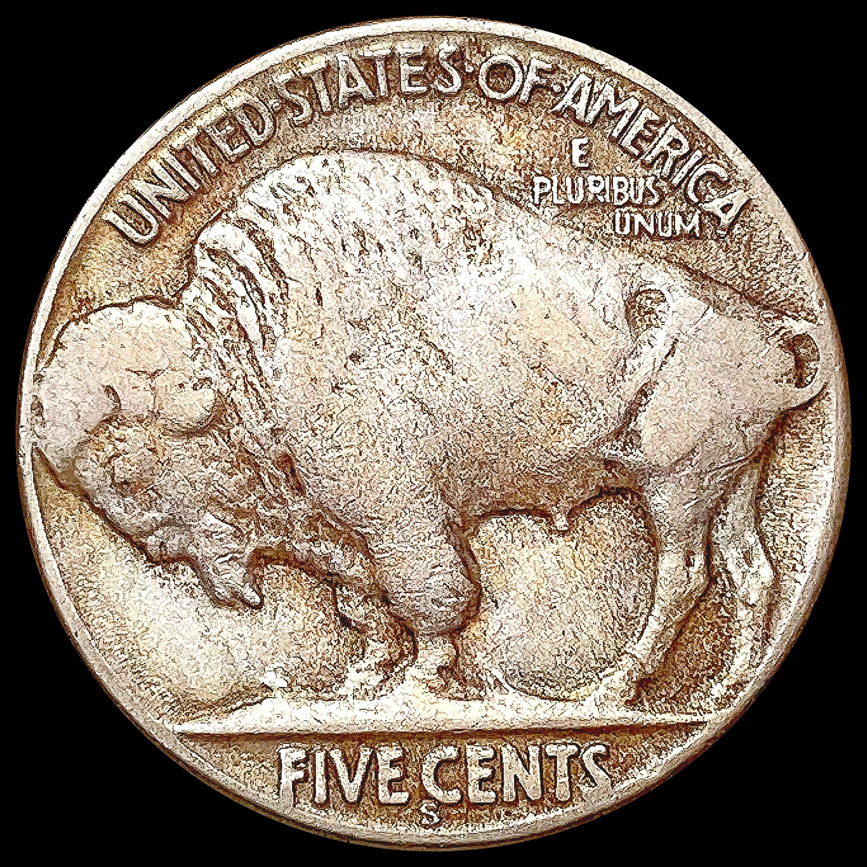 1924-S Buffalo Nickel LIGHTLY CIRCULATED