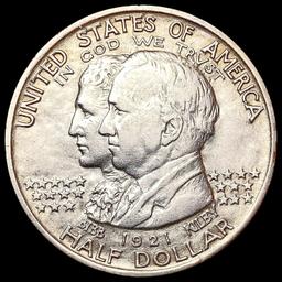 1921 Alabama Half Dollar NEARLY UNCIRCULATED