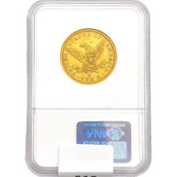 1844-O $10 Gold Eagle NGC XF40