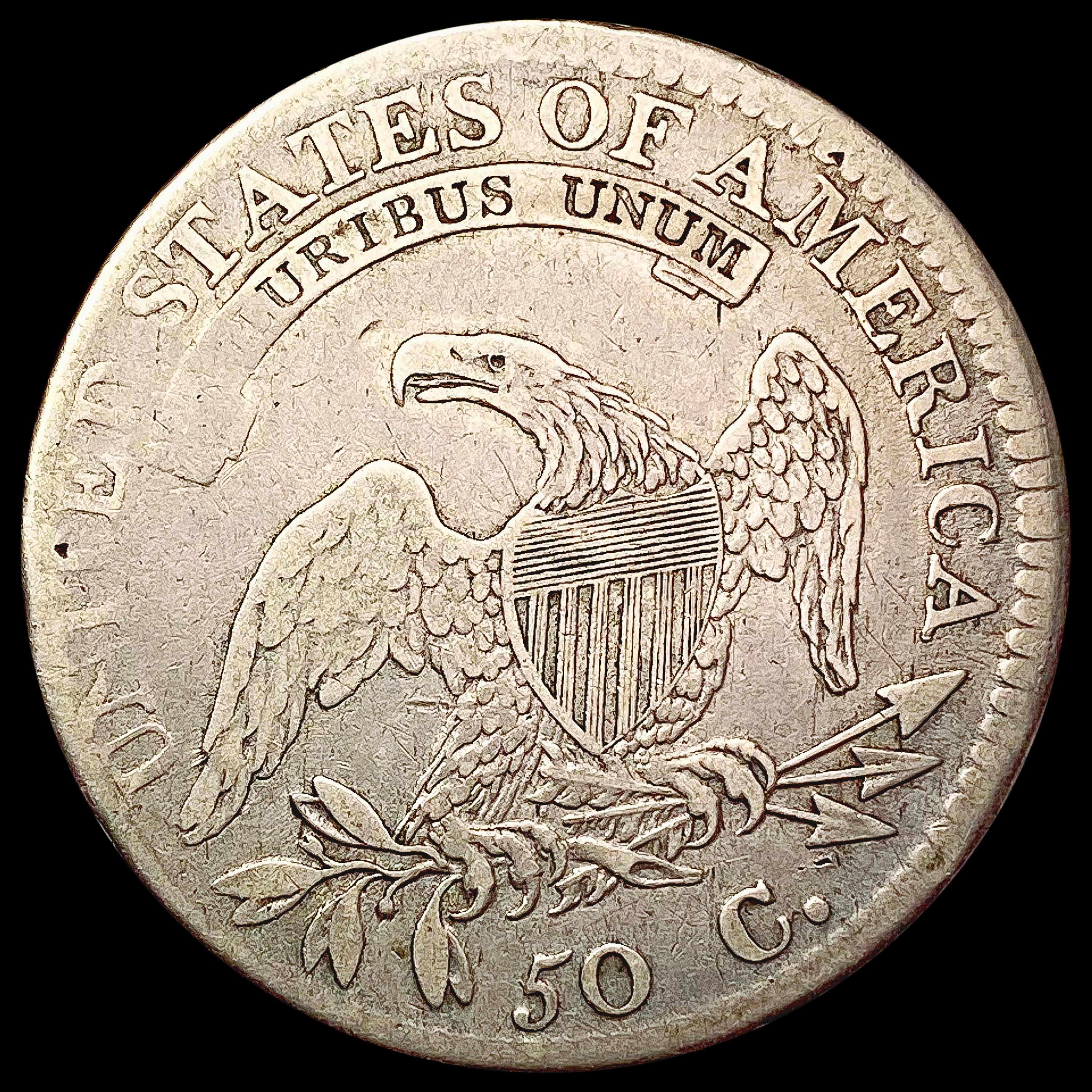 1813 Capped Bust Half Dollar LIGHTLY CIRCULATED