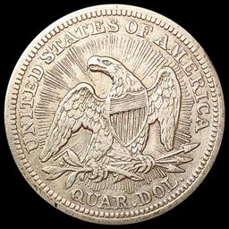 1853 Seated Liberty Quarter NEARLY UNCIRCULATED