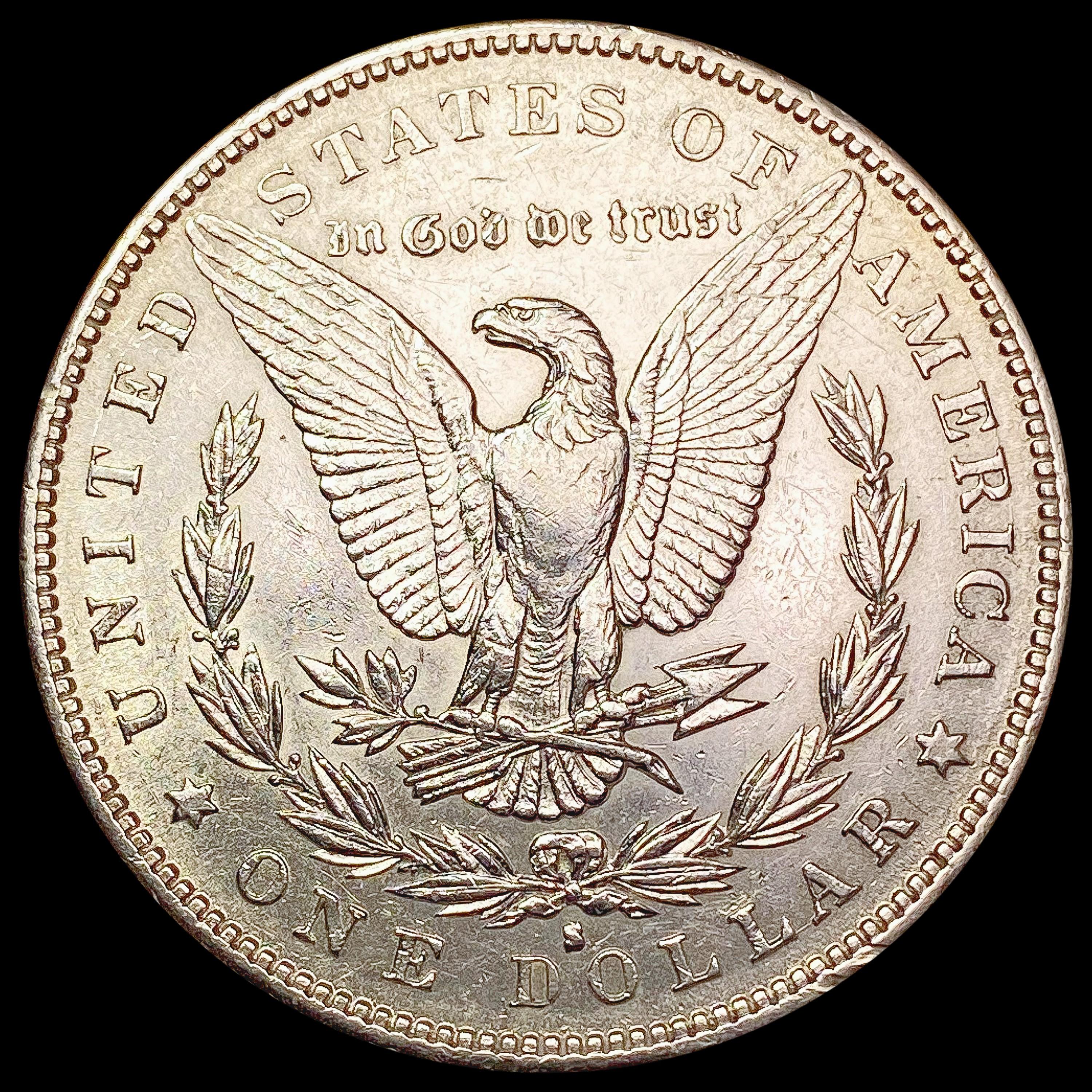 1890-S Morgan Silver Dollar CLOSELY UNCIRCULATED