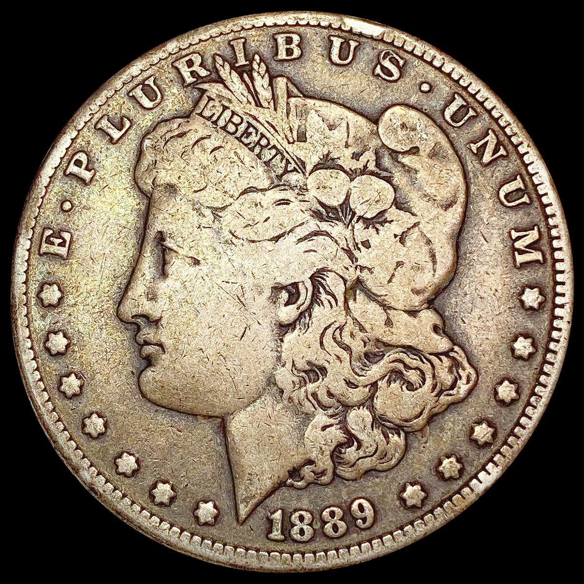 1889-S Morgan Silver Dollar LIGHTLY CIRCULATED