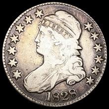 1828 Capped Bust Half Dollar NICELY CIRCULATED