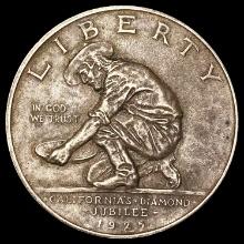 1925-S Jubilee Half Dollar NEARLY UNCIRCULATED