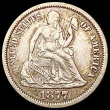 1877-CC Seated Liberty Dime CLOSELY UNCIRCULATED