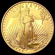 1996 $10 American Gold Eagle 1/4oz GEM PROOF