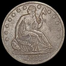 1857-O Seated Liberty Half Dollar LIGHTLY CIRCULAT