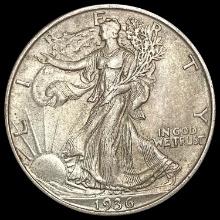 1936-D Walking Liberty Half Dollar NICELY CIRCULAT