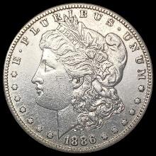 1886-S Morgan Silver Dollar CLOSELY UNCIRCULATED