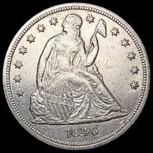 1846 Seated Liberty Dollar UNCIRCULATED